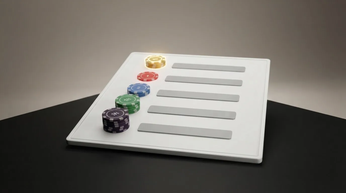 Tableau comparatif affichant plusieurs marques de casino en ligne classées selon leurs offres de tours gratuits