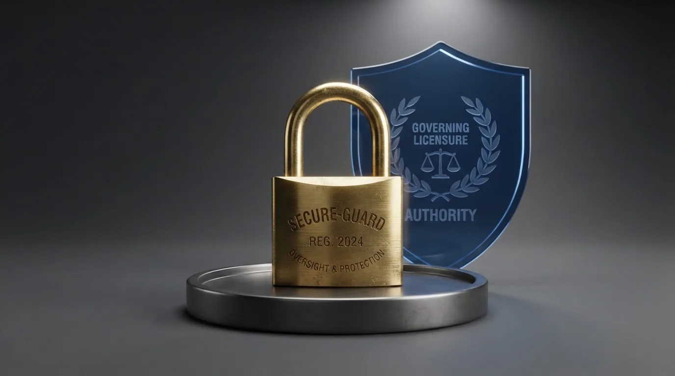 Le logo de l'Autorité nationale des jeux sur un document officiel imprimé